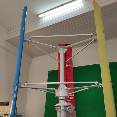Bas commencer serrent à la clé dynamométrique turbine de vent verticale verticale d'axe de la turbine de vent de H la petite 5KW