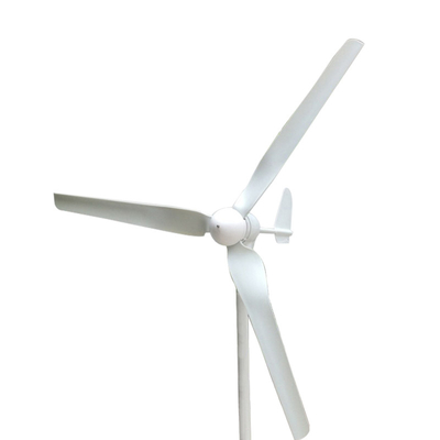 Petite turbine de vent horizontale blanche pour l'usage à la maison 600W 800W 1000W 12V 24V 48V
