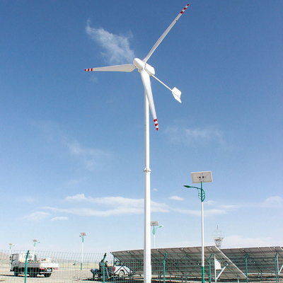 usine horizontale horizontale d'énergie éolienne de la turbine de vent 3Ph 10KW 20KW 220V 380V