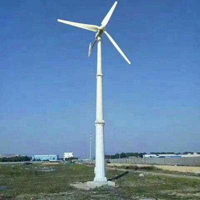 Couleurs multi horizontales de la turbine de vent d'axe de 5KW Hawt 96V 220V pour l'usage à la maison