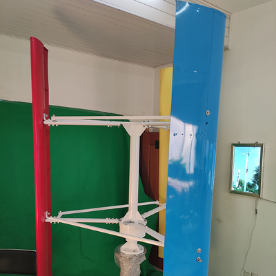 Conception en aluminium verticale tranquille de lame de la turbine de vent de 10KW H 5000W VAWT pour l'électricité