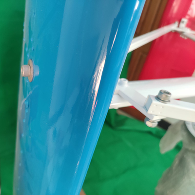Conception en aluminium verticale tranquille de lame de la turbine de vent de 10KW H 5000W VAWT pour l'électricité