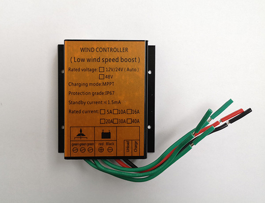 Contrôleur IP54 de charge de turbine de vent du régulateur 12V 24V 48V 1000W de turbine de vent de la CE MPPT petit