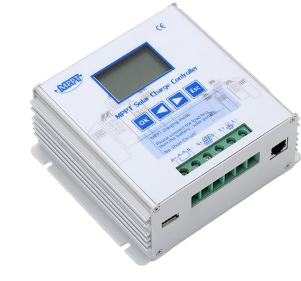Outre du chargeur de batterie solaire du réseau MPPT 30A 12V 24V pour le panneau solaire