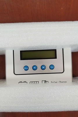 Régulateur solaire solaire blanc du contrôleur 12V 24V 30A PWM de charge de 1000W PWM
