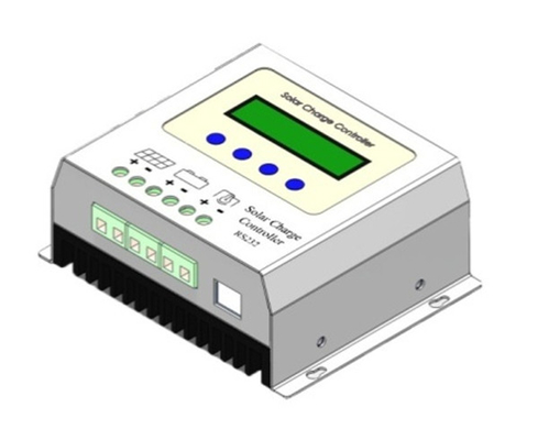 Régulateur solaire solaire blanc du contrôleur 12V 24V 30A PWM de charge de 1000W PWM