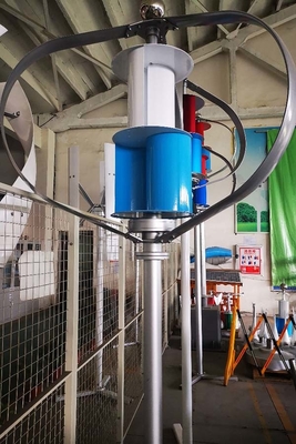 Lame à un aimant permanent d'alliage d'aluminium de la turbine de vent de la turbine de vent de l'énergie de substitution Q 96V 5KW 3Ph