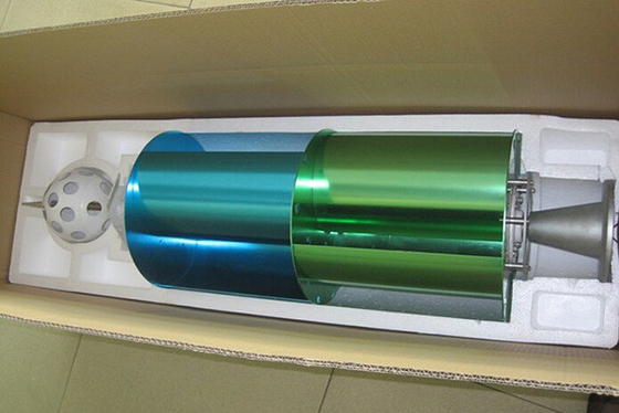 Lame à un aimant permanent d'alliage d'aluminium de la turbine de vent de la turbine de vent de l'énergie de substitution Q 96V 5KW 3Ph