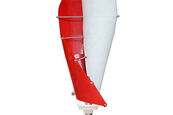 Les couleurs multi en spirale de la turbine de vent de vitesse du vent à faible bruit 24V 400W libèrent l'énergie renouvelable