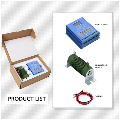 Vent et affichage solaire hybride solaire d'affichage à cristaux liquides du contrôleur IP65 de charge de 12V 24V MPPT